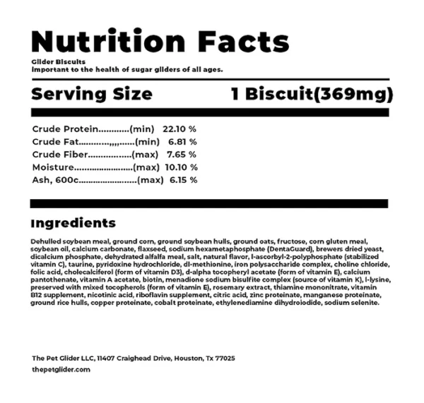 360 Ultimate Sugar Glider Nutritional Package